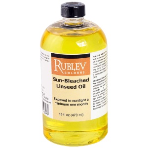Rublev Colours Sun-Bleached Linseed Oil 16oz