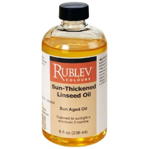 Rublev Colours Sun-Thickened Linseed Oil 8oz