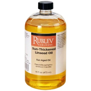 Rublev Colours Sun-Thickened Linseed Oil 16oz