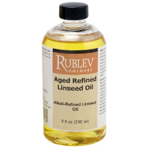 Rublev Colours Aged Refined Linseed Oil 8oz