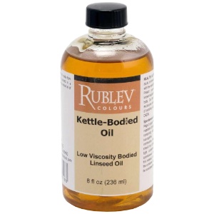 Rublev Colours Kettle-Bodied Oil 8oz Low Viscosity