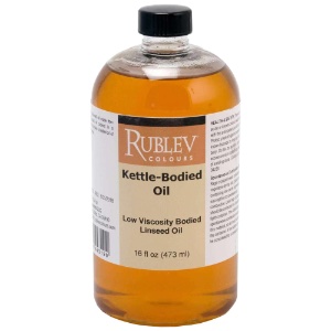 Rublev Colours Kettle-Bodied Oil 16oz Low Viscosity