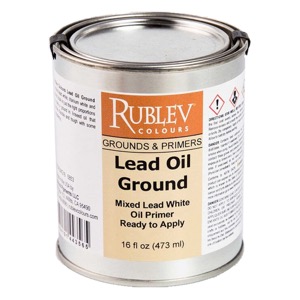 Rublev Colours Grounds & Primers Lead Oil Ground 16oz