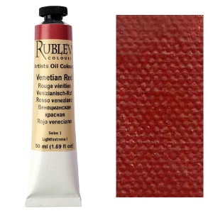 Rublev Colours Artist Oil Colours 50ml Venetian Red