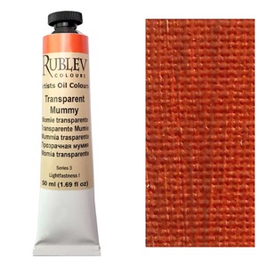 Rublev Colours Artist Oil Colours 50ml Transparent Mummy