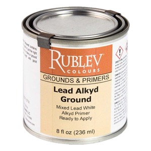 Rublev Colours Grounds & Primers Lead Alkyd Ground 8oz