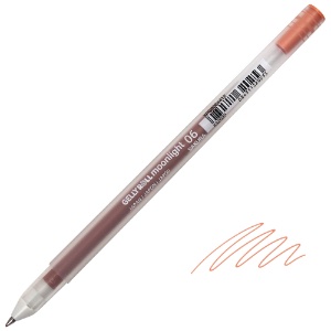 Sakura Gelly Roll 06 Moonlight Gel Pen 0.3mm Pale Brown