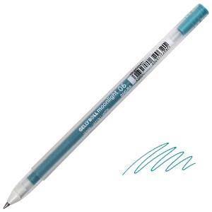 Sakura Gelly Roll 06 Moonlight Gel Pen 0.3mm Blue Green