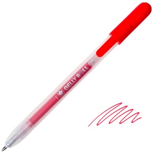 Sakura Gelly Roll Classic 08 Retractable Gel Pen 0.8mm Red