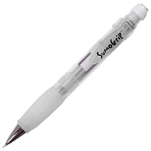 Sakura SumoGrip Mechanical Pencil 0.5mm Clear White