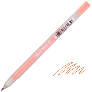 Sakura Gelly Roll Moonlight Gel Pen 0.5mm Fluorescent Orange