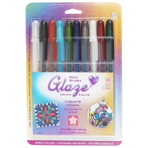 Sakura Gelly Roll Glaze Basic 10-Pen Pack