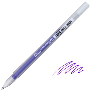 Sakura Glaze Glossy 3D Color Pen Purple