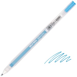Sakura Gelly Roll Metallic Gel Pen 0.4mm Blue