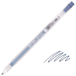 Sakura Gelly Roll Metallic Gel Pen 0.4mm Blue Black