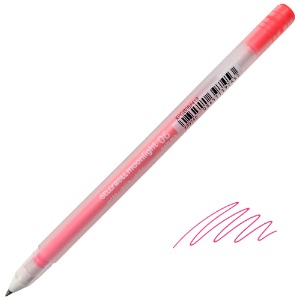 Sakura Gelly Roll 06 Moonlight Gel Pen 0.3mm Fluorescent Vermilion