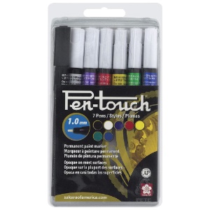 Sakura Pen-Touch Paint Marker 1.0mm 7 Set Color