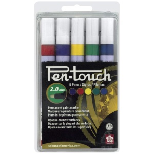 Sakura Pen-Touch Paint Marker 2.0mm 5 Set Color