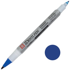 Sakura IDenti-Pen Dual Point Permanent Marker Blue