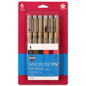 Sakura Pigma Micron® PN Pens – Zentangle