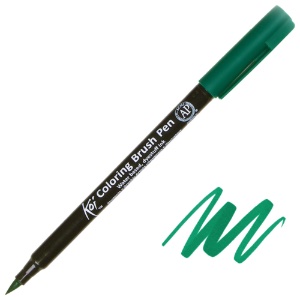 Sakura Koi Coloring Brush Pen Green