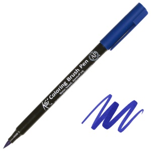 Sakura Koi Coloring Brush Pen Blue