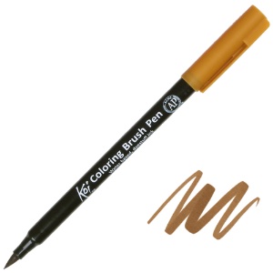 Sakura Koi Coloring Brush Pen Dark Brown
