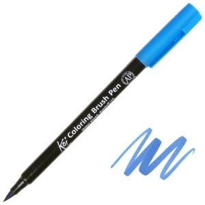 Sakura Koi Coloring Brush Pen Steel Blue