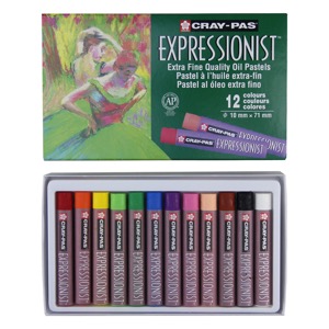 Sakura Cray-Pas Expressionist Extra Fine Oil Pastels 12 Set