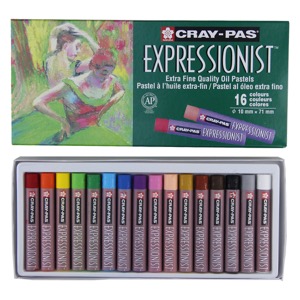 Sakura Cray-Pas Expressionist Extra Fine Oil Pastels 16 Set