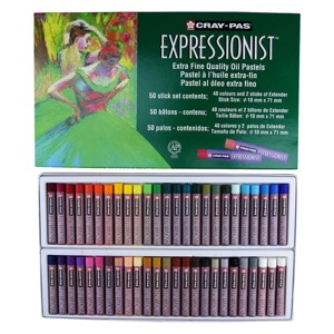 Sakura Cray-Pas Expressionist Extra Fine Oil Pastels 50 Set