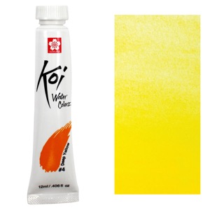 Koi Watercolor 12ml Tube - Deep Yellow