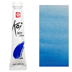 Koi Watercolor 12ml Tube - Cobalt Blue Hue