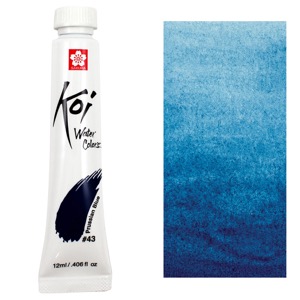 Koi Watercolor 12ml Tube - Prussian Blue
