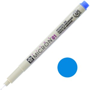 Sakura Pigma Micron 01 Pen 0.25mm Blue