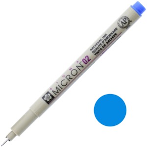 Sakura Pigma Micron 02 Pen 0.30mm Blue