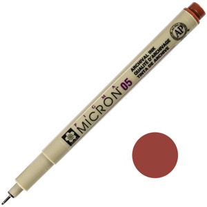 Sakura Pigma Micron 05 Pen, 0.45mm, Royal Blue