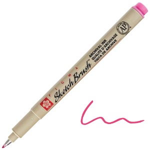 Sakura Pigma Sketch Brush Pen Rose