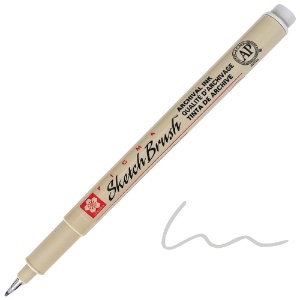 Sakura Pigma Sketch Brush Pen Cool Gray