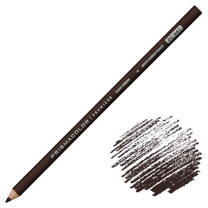 Prismacolor Premier Soft Core Colored Pencil Dark Umber