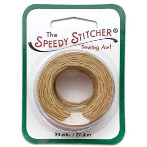 Realeather Crafts The Speedy Stitcher Coarse Thread Skein 30yd Tan
