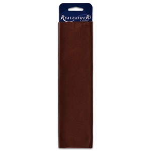 Realeather Premium Trim Leather 8.5"x11" Brown