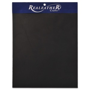 Realeather Triumph Leather Trim 8"x11" Black