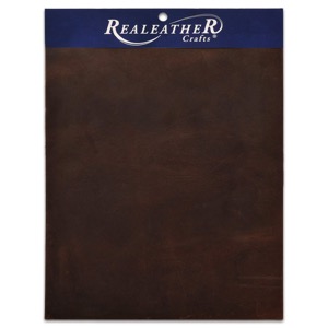 Realeather Triumph Leather Trim 8"x11" Brown