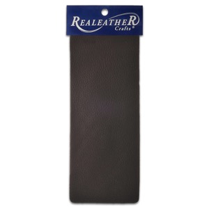Realeather Crafts Deertan Leather Trip 9"x3" Black