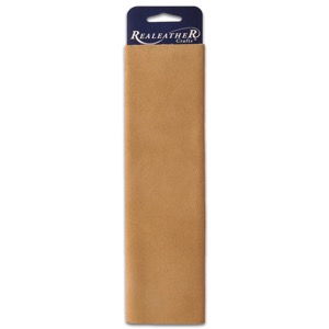 Realeather Suede Leather Trim 8.5"x11" Beige