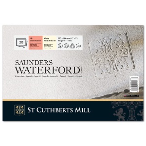 Saunders Waterford Classic Watercolor Block 140lb 20 Sheets 7"x10" HP