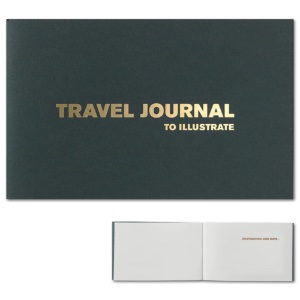 Supereditions Travel Journal To Illustrate Green