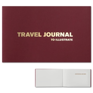 Supereditions Travel Journal To Illustrate Red