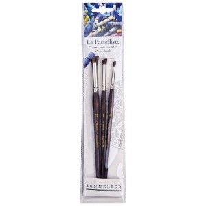 Sennelier Le Pastelliste Pastel Brush Set 3
